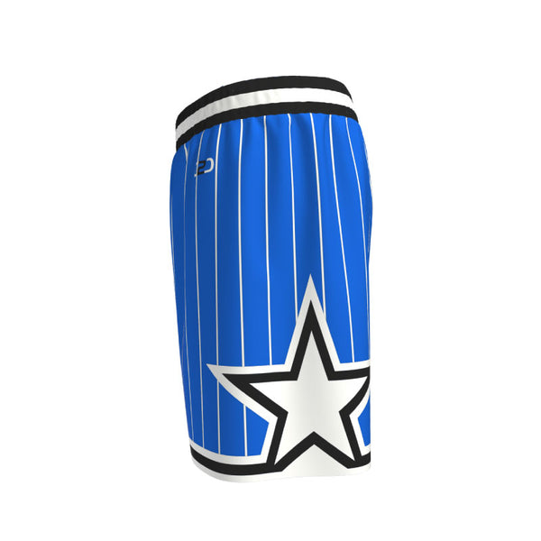 Orlando Magic Shorts Electric Blue - Side View