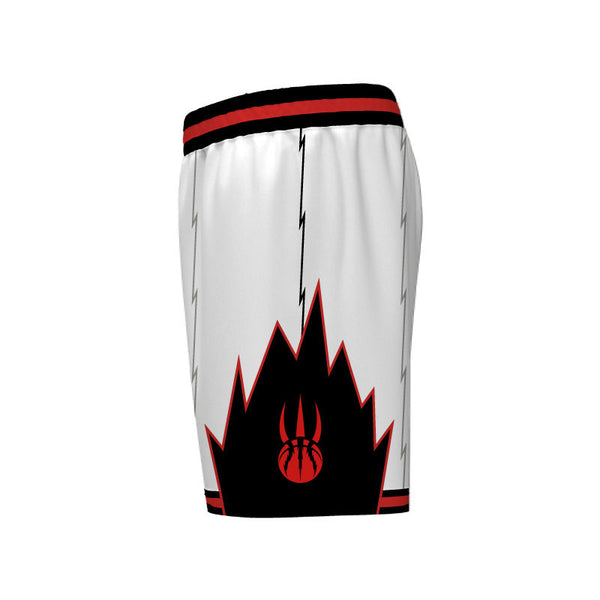 Raptors Core Pro Shorts White Design Your Own Custom