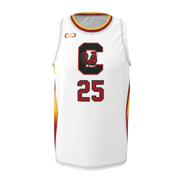 Custom Challenger Core Basketball Singlet (Front View) - Coast 2 Coast Sports