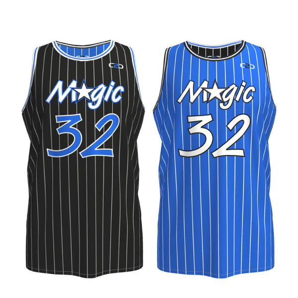 Custom Magic-Inspired Core Reversible Basketball Singlet