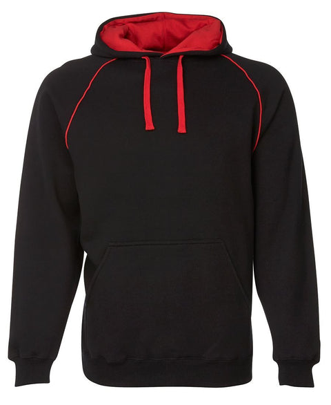 Contrast Fleecy Hoodie