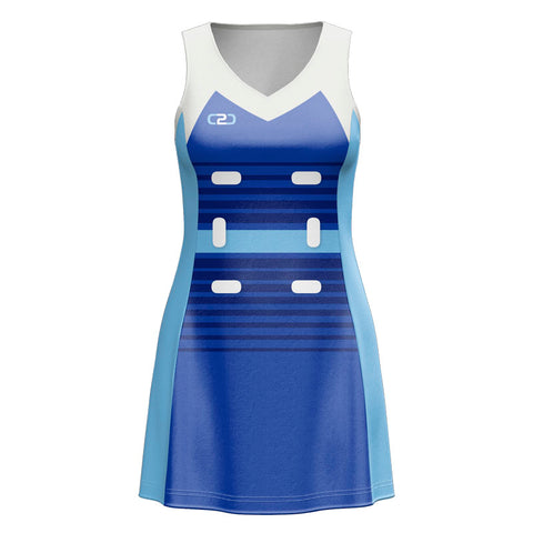 Sharni Layton Custom Netball Dress 9 New Fit Front View