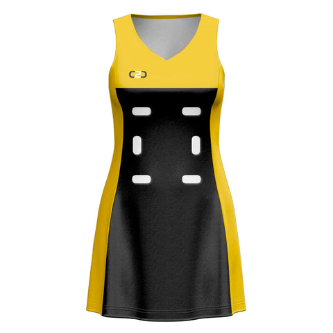 Custom Dream Netball Dress Front View