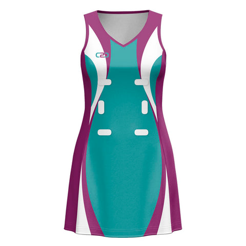 Custom Core 117 Netball Dress Front View