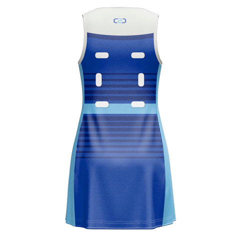 Sharni Layton Custom Netball Dress 9 New Fit Back View