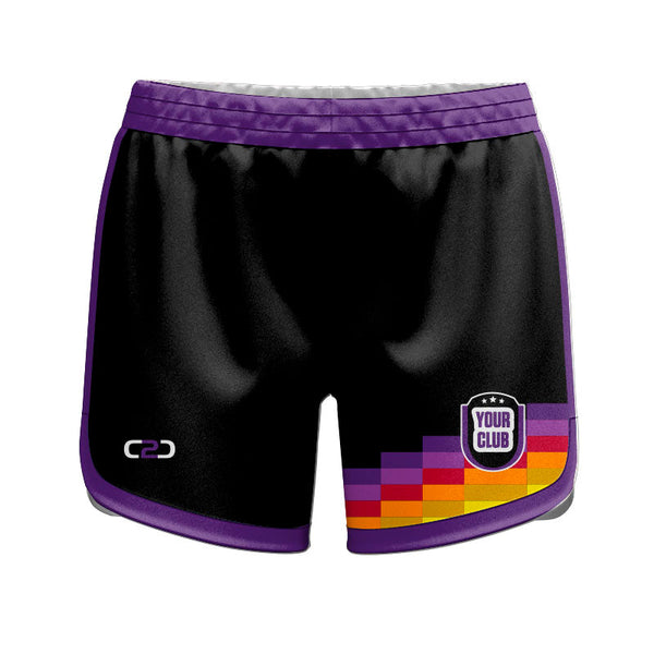 Custom Ladies Shorts Valley 13CM Front View
